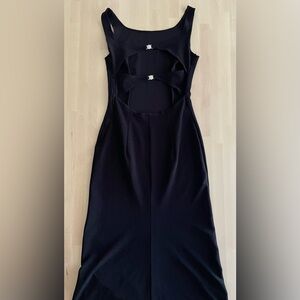 Vintage Jessica McClintock Gunne Sax black evening gown 90’s prom dress